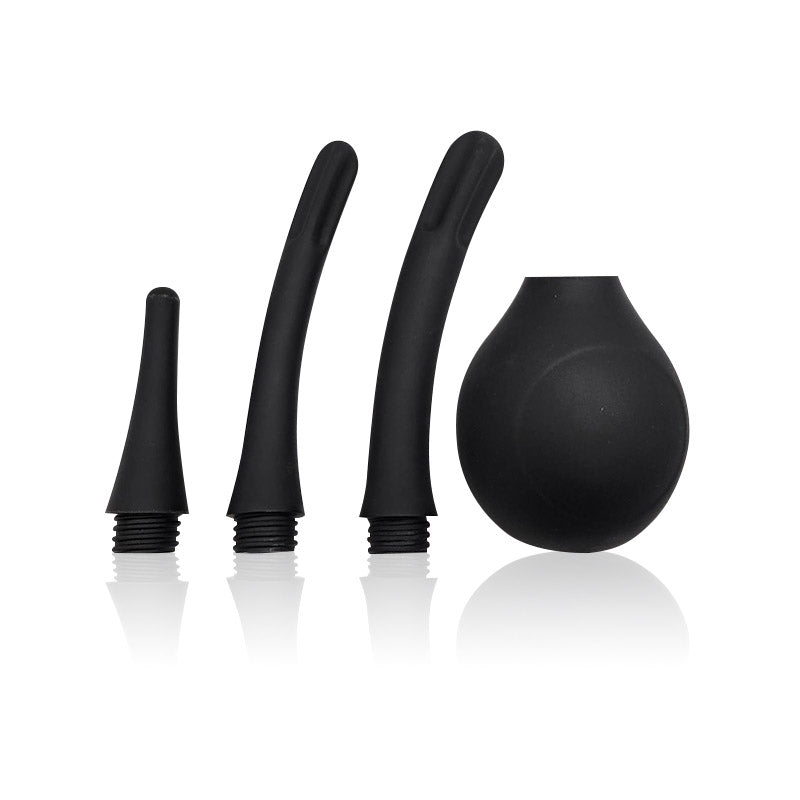 Magic Touch Fun Anti Back Flow Anal Douche with 3 nozzles - Club X